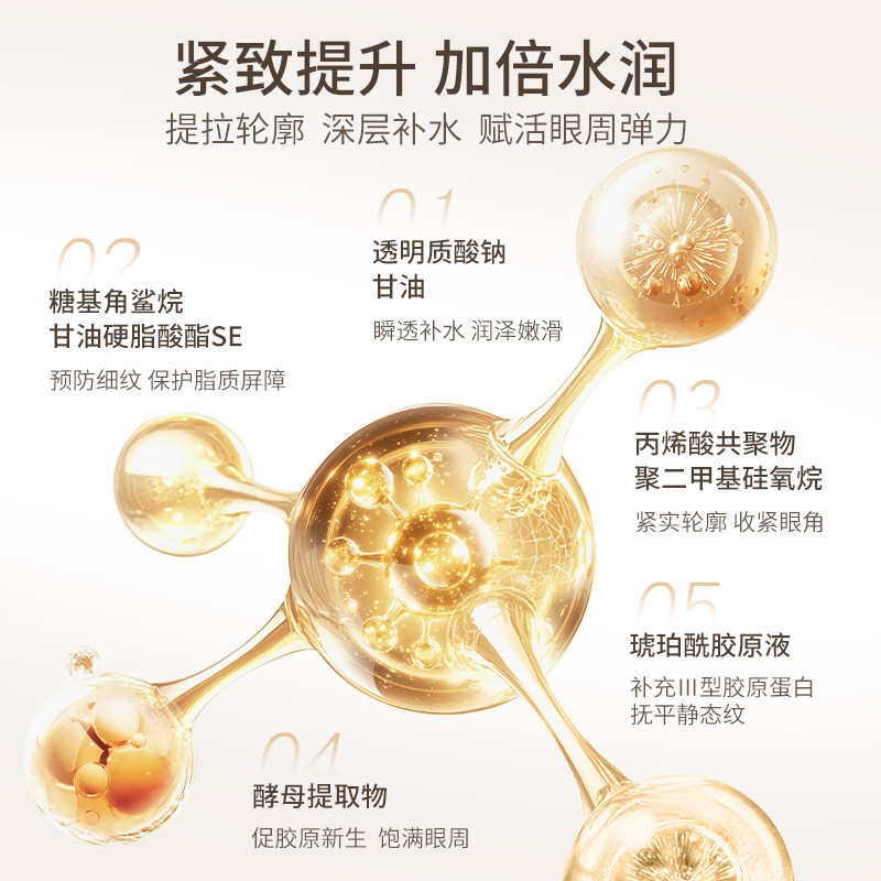 Cezanne/倩诗丽倩丽保湿眼霜淡化细纹黑眼圈紧致淡斑焕亮烟酰胺,淘宝优惠券,粉丝福利购,淘宝优惠卷