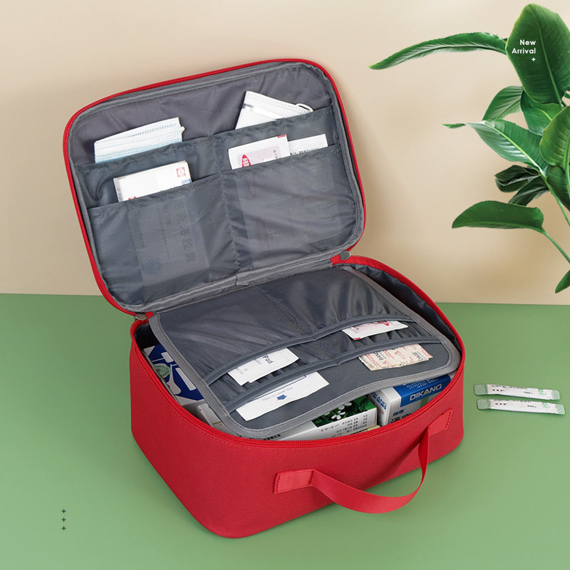 家用药品收纳包大学生家庭医疗箱便携式旅行随身应急包大容量药盒,淘宝优惠券,粉丝福利购,淘宝优惠卷