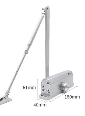 专业液压闭门器防火门过道门铁门静音液压缓冲关门闭门器关门配件