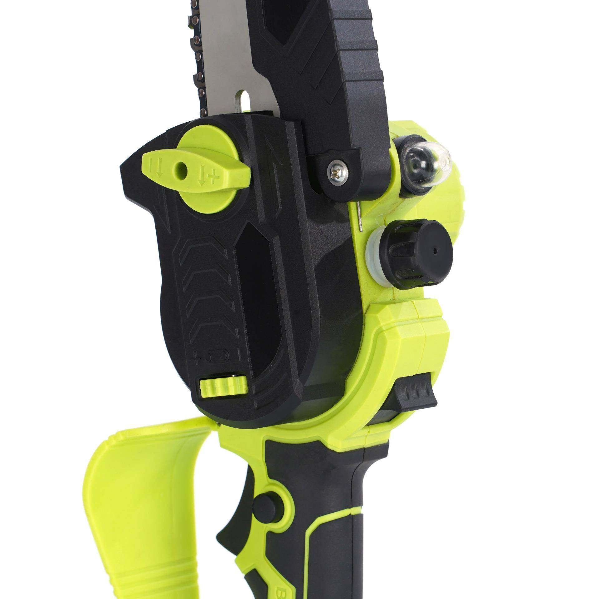 便携式家用手持电链锯大功率无刷电机链条锯小型单手锯园林伐木锯,淘宝优惠券,粉丝福利购,淘宝优惠卷