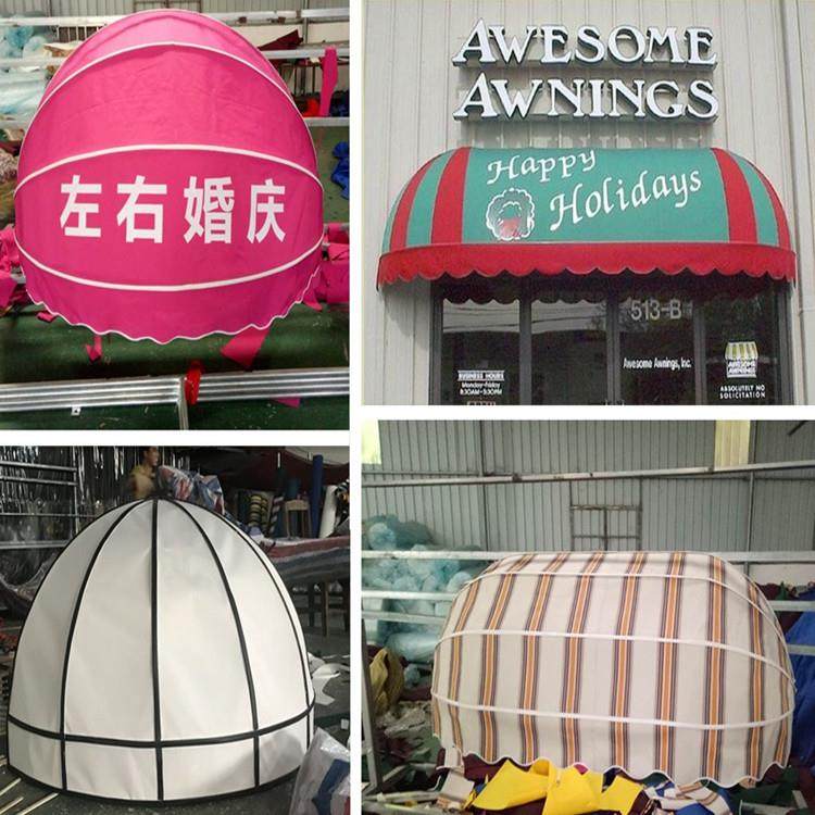 ins法式雨篷窗户装饰雨搭门头折叠遮阳棚半圆西瓜蓬商业街招牌,淘宝优惠券,粉丝福利购,淘宝优惠卷