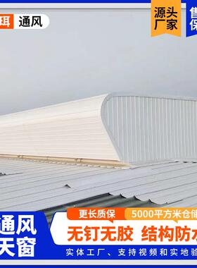 通风天窗通风器气楼电动采光排烟天窗薄型车间屋顶换气通风天窗