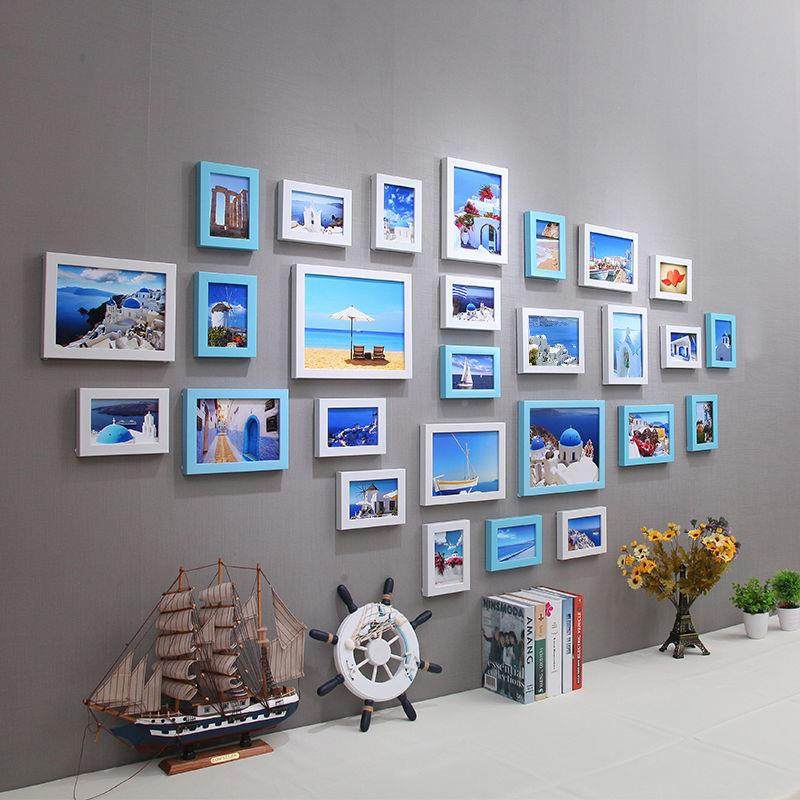 27框简约现代片照片墙装饰kli7Hsjz客厅意组合背相框挂墙相相册创,淘宝优惠券,粉丝福利购,淘宝优惠卷