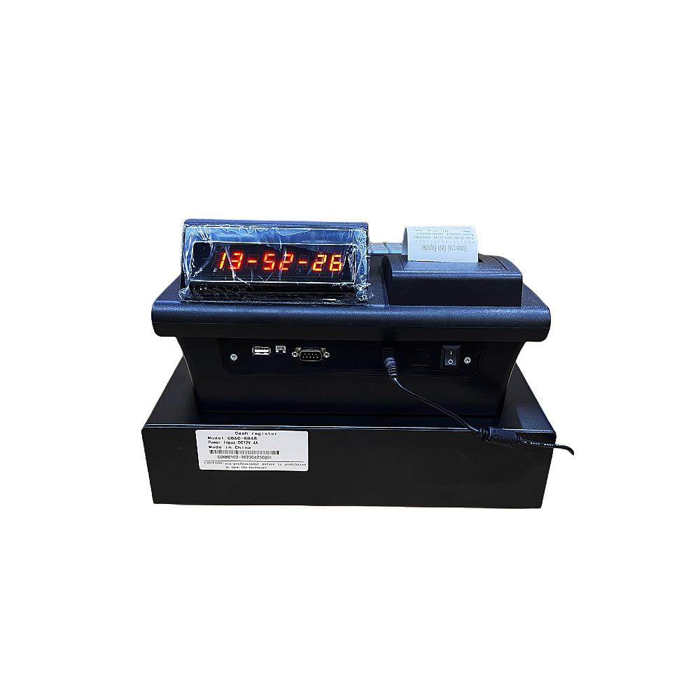 英文版电子收银机快餐粉面店便利饰品店紫光验钞英文ECR收款机,淘宝优惠券,粉丝福利购,淘宝优惠卷