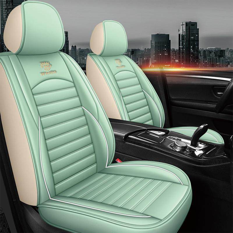 新款全包全皮四季通用座椅套透气汽车坐垫分体头连体头,淘宝优惠券,粉丝福利购,淘宝优惠卷