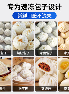 台式包子速冻柜小容量高性价比便利店 /早餐摊用少量包子快速锁鲜