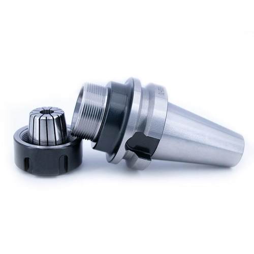 BT304夹BT40-ER3NET莫氏扁尾后0拉刀柄R筒夹套装数控cnc刀杆头 - 图1