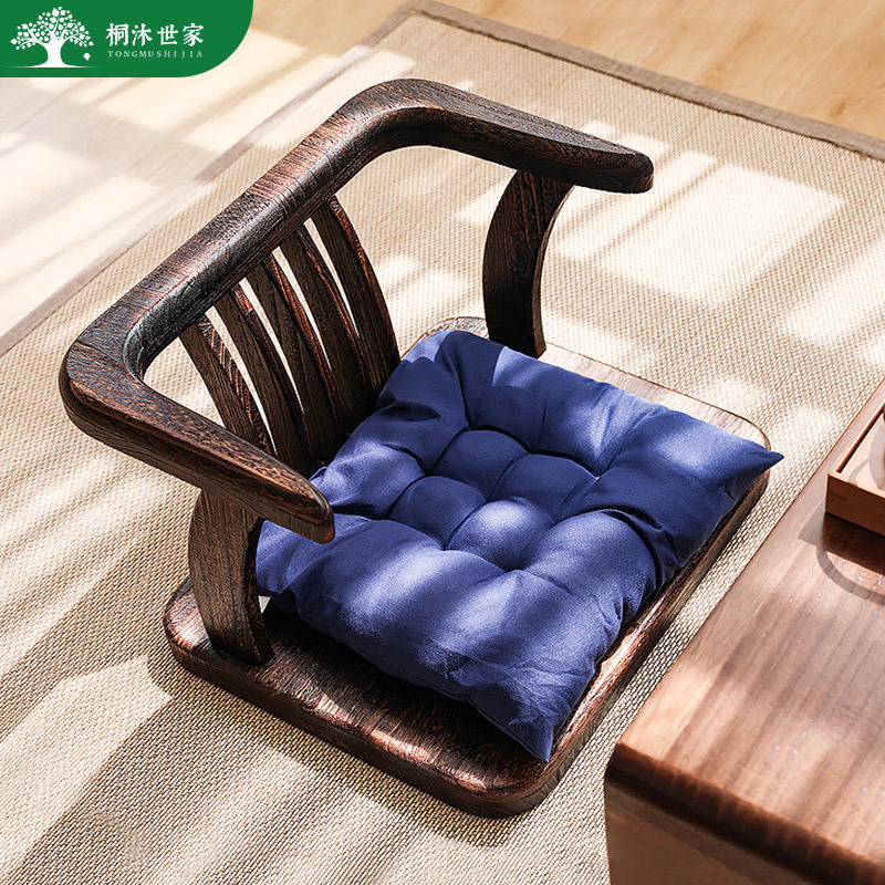 实木靠背圈椅榻榻米小椅子家用喝茶椅休闲椅阳台桌椅凳子飘窗矮椅,淘宝优惠券,粉丝福利购,淘宝优惠卷
