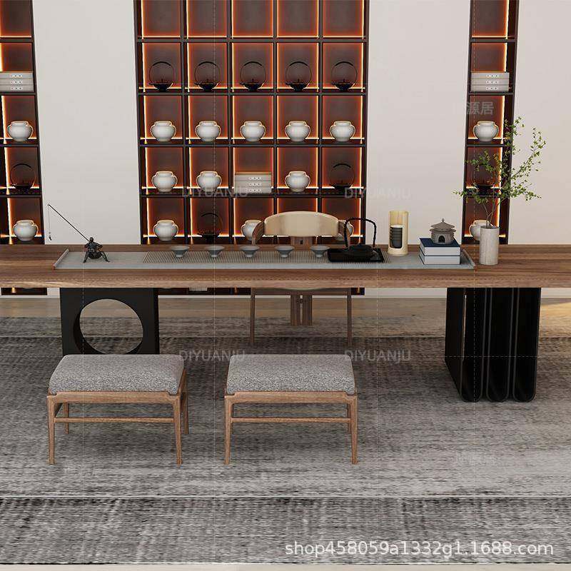 一现代简茶椅组合设计师新意式极简轻奢Q6393367桌办公室体茶台约,淘宝优惠券,粉丝福利购,淘宝优惠卷
