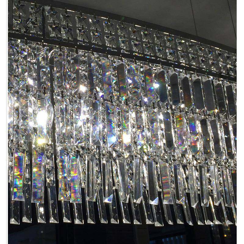 跨境高档餐厅灯灯轻奢水587灯豪华吧晶台吊灯长方形设计师创意中,淘宝优惠券,粉丝福利购,淘宝优惠卷