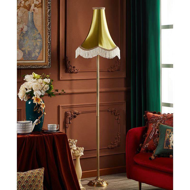 法式复古全铜落地灯卧室床头欧美式简约创意送礼客厅书房立式台灯,淘宝优惠券,粉丝福利购,淘宝优惠卷