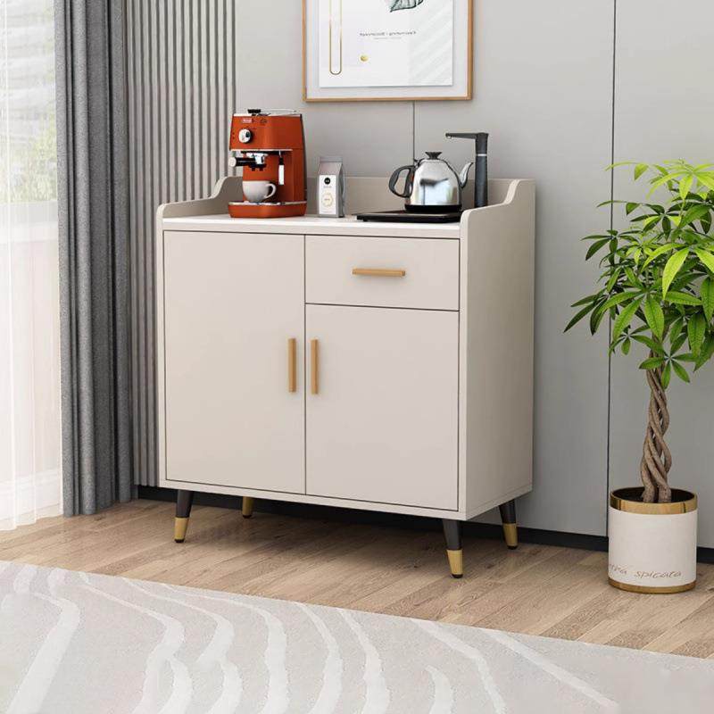 奶油风多层靠墙餐边柜茶吧机柜子卧室家用厨房储物现代简约茶水柜,淘宝优惠券,粉丝福利购,淘宝优惠卷