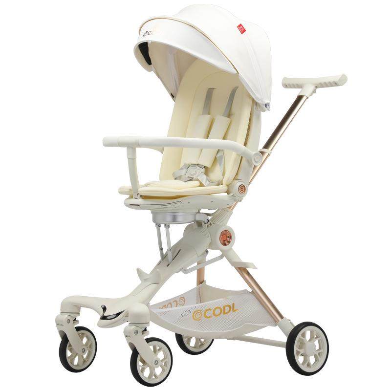 婴儿车可坐可躺溜娃神器手推车轻便可折叠一键宝宝双向遛娃高景观,淘宝优惠券,粉丝福利购,淘宝优惠卷