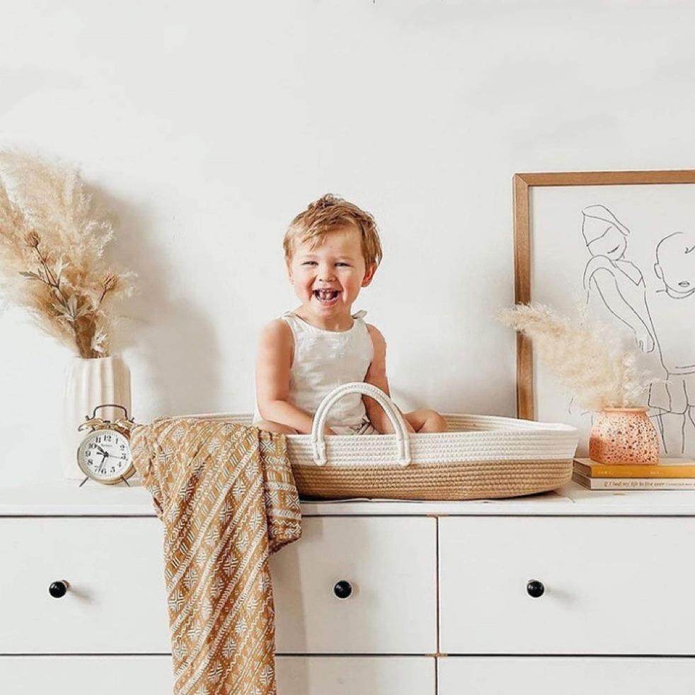 2022新款宝宝睡觉提篮外出新生儿编织手提篮便携式户外婴儿床,淘宝优惠券,粉丝福利购,淘宝优惠卷