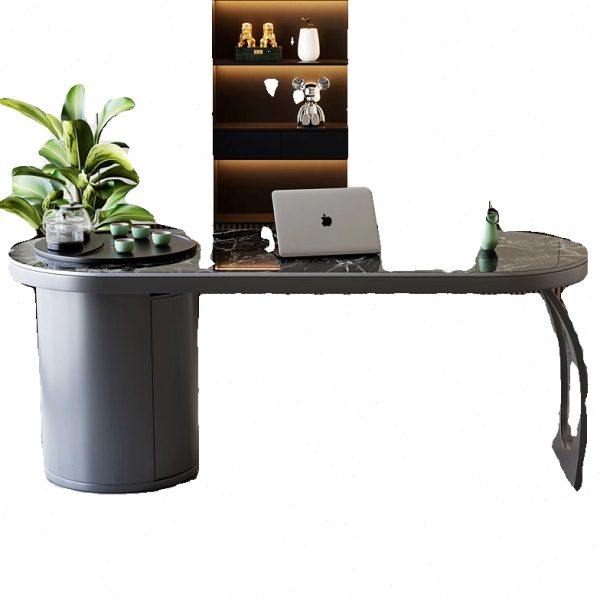 轻奢岩板茶桌椅组合阳台现代简约泡茶台办公室客厅家用一体小茶几,淘宝优惠券,粉丝福利购,淘宝优惠卷