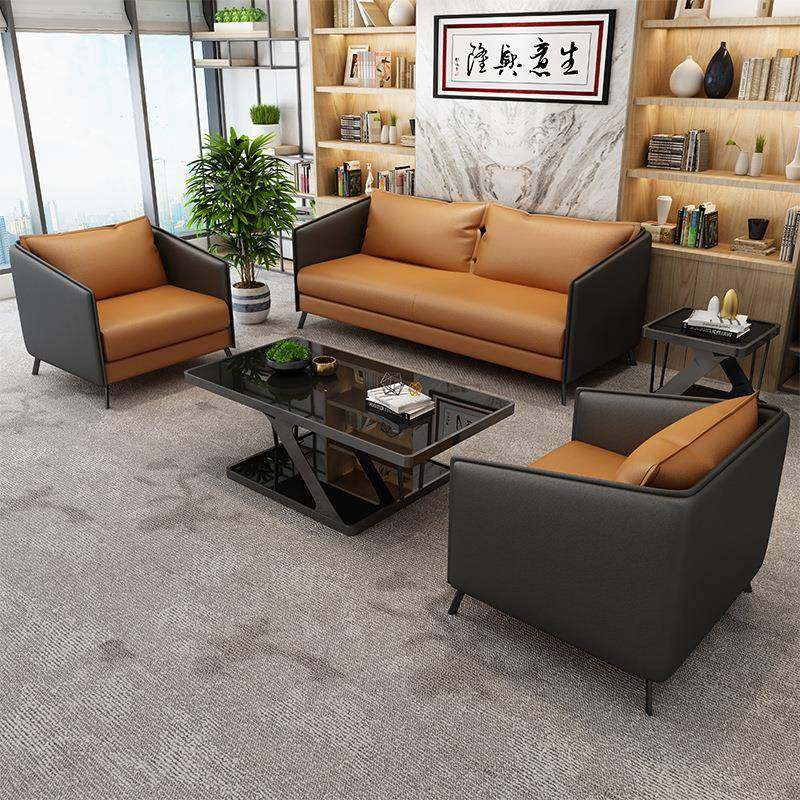 公办7873务室沙发简约现作室商接待会客三人公沙发茶几组合套办装,淘宝优惠券,粉丝福利购,淘宝优惠卷