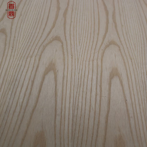 18mm白蜡木木皮贴面板厂家定制多层板木工板密度板天然白蜡木贴面 - 图0