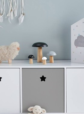 蘑菇摆件家居好物桌面摆设卡通创意饰品儿童房软装房间改造小物件