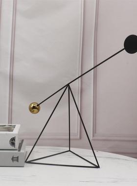 现简平衡艺术品摆设酒店售楼处玄关版房BJ00032客样约厅软装饰品