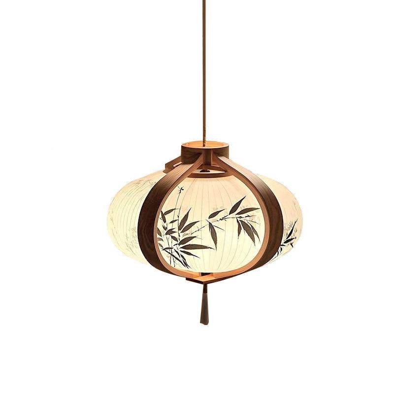 宋代学吊灯卧室书房酒店桃木玄关53215胡圆形美灯中式禅意民宿竹,淘宝优惠券,粉丝福利购,淘宝优惠卷