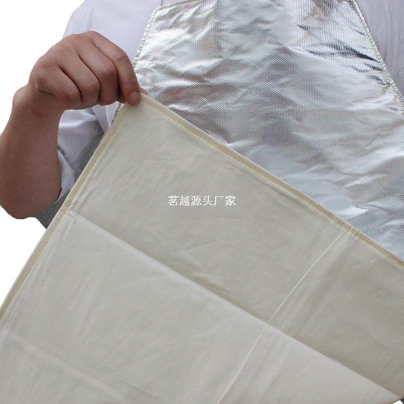 隔热厨房工厂冶炼耐高温防烫防幅射飞溅阻燃反穿衣防油污铝箔围裙,淘宝优惠券,粉丝福利购,淘宝优惠卷