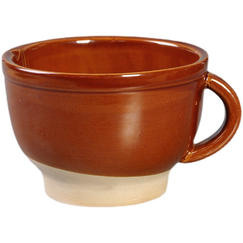 擂钵家用研磨器捣蒜器蒜泥器擂辣椒皮蛋擂茶陶瓷捣碎罐手动蒜臼子 - 图0