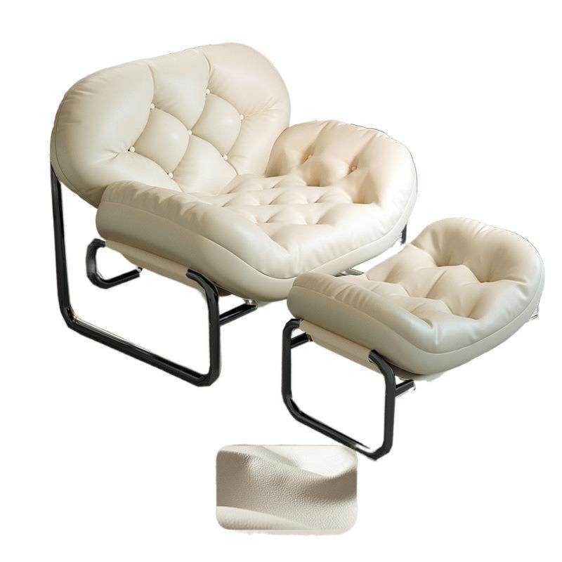 设计师单人沙发椅休闲沙发极简客厅高级懒人中古阳台卧室黑色椅厂,淘宝优惠券,粉丝福利购,淘宝优惠卷