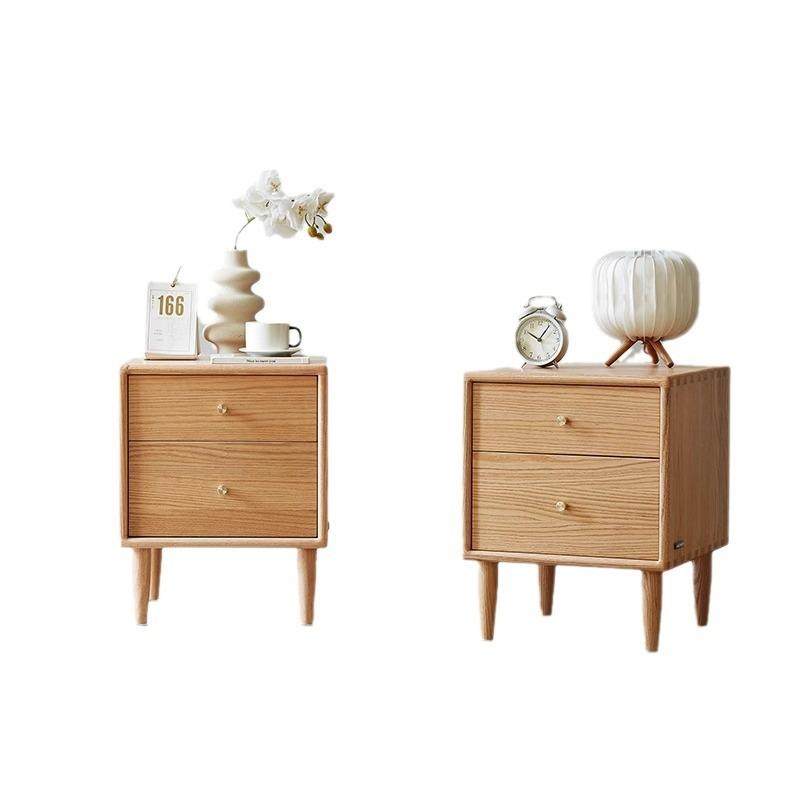 北欧橡木实木床头柜新中式实木床头柜简约现代家用卧室床边免安装,淘宝优惠券,粉丝福利购,淘宝优惠卷
