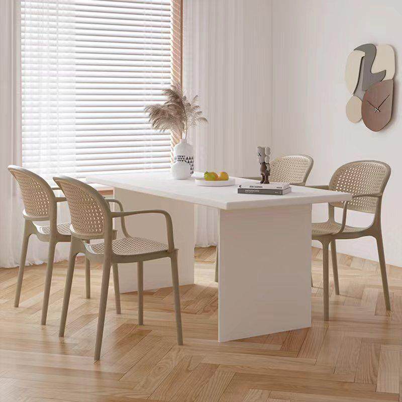 塑料椅子藤编北欧家用叠放餐椅户外休闲靠背椅小户型扶手桌椅,淘宝优惠券,粉丝福利购,淘宝优惠卷