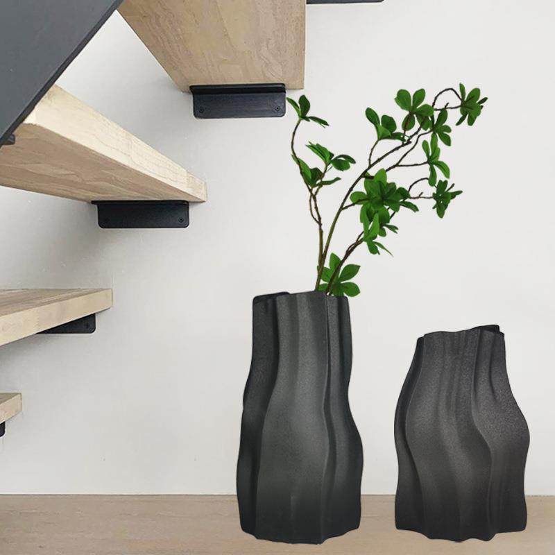 现代简约不规则艺术陶瓷摆件客厅干花插花器创意家居玄关餐桌装饰,淘宝优惠券,粉丝福利购,淘宝优惠卷