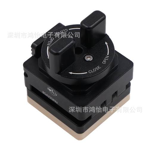 设计BGA225pin老化测试座间距1.27mm尺寸20*20测试夹具编程座 - 图1