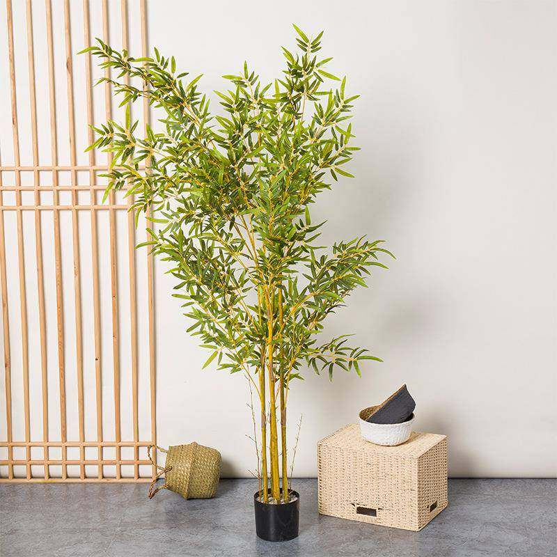 仿真竹子落地假竹树客厅仿真仙人掌绿植盆栽摆件大型植物装饰盆景,淘宝优惠券,粉丝福利购,淘宝优惠卷