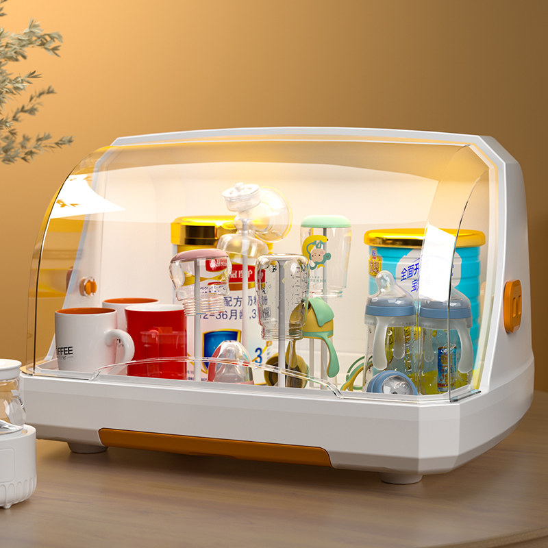 奶瓶收纳盒婴儿专用沥水架置物架放奶瓶刷宝宝餐具副食品工具收纳,淘宝优惠券,粉丝福利购,淘宝优惠卷