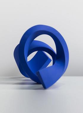 飘形摆件北带欧简DFT约创意家居酒店样板房厅玄关餐厅艺术客彩带