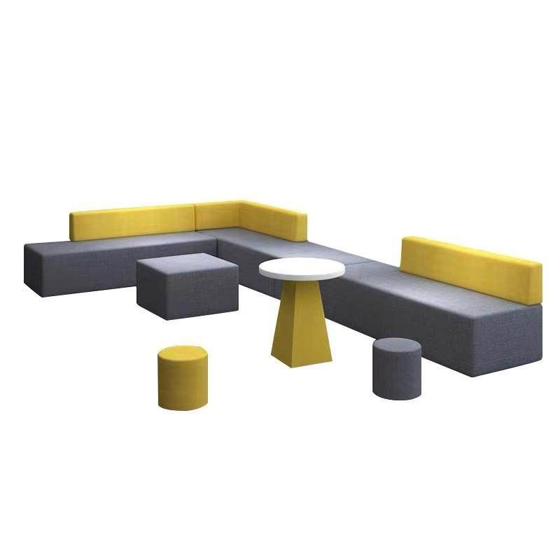 洽谈区办公室会客区接待区等候区组合转角沙发公司前台休闲沙发,淘宝优惠券,粉丝福利购,淘宝优惠卷