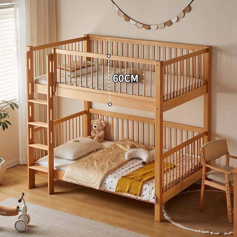 上下铺双层床实木高低床上下床子母床加高护栏儿童床两层床,淘宝优惠券,粉丝福利购,淘宝优惠卷