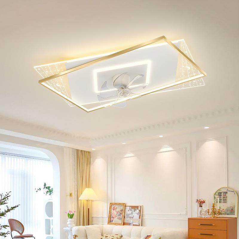 极简超薄吸顶客厅风扇灯北欧轻奢摇头电扇灯现代简约吊扇灯具套餐,淘宝优惠券,粉丝福利购,淘宝优惠卷