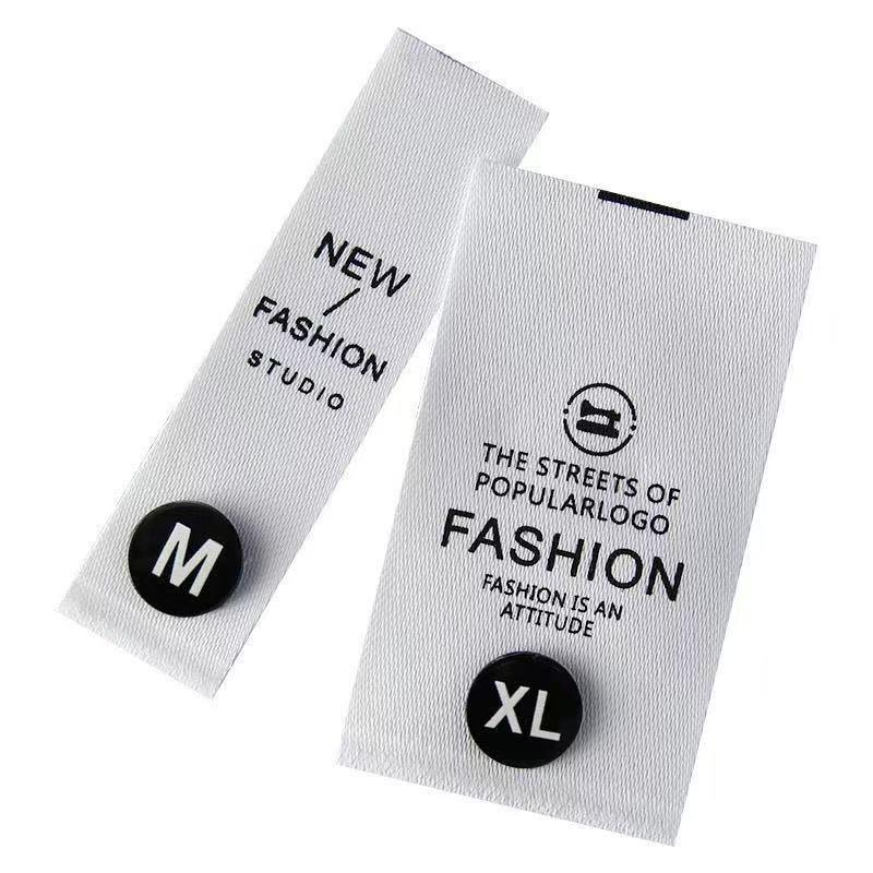 形服装二子母扣尺码塑料数字圆标合尺纽DPF扣领标水标洗分码可拆 - 图3