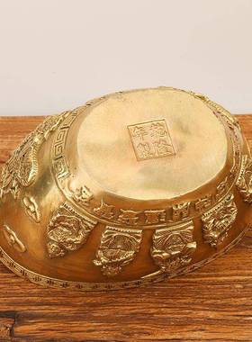 铜宝元路财神摆元五宝摆件元宝家135居件