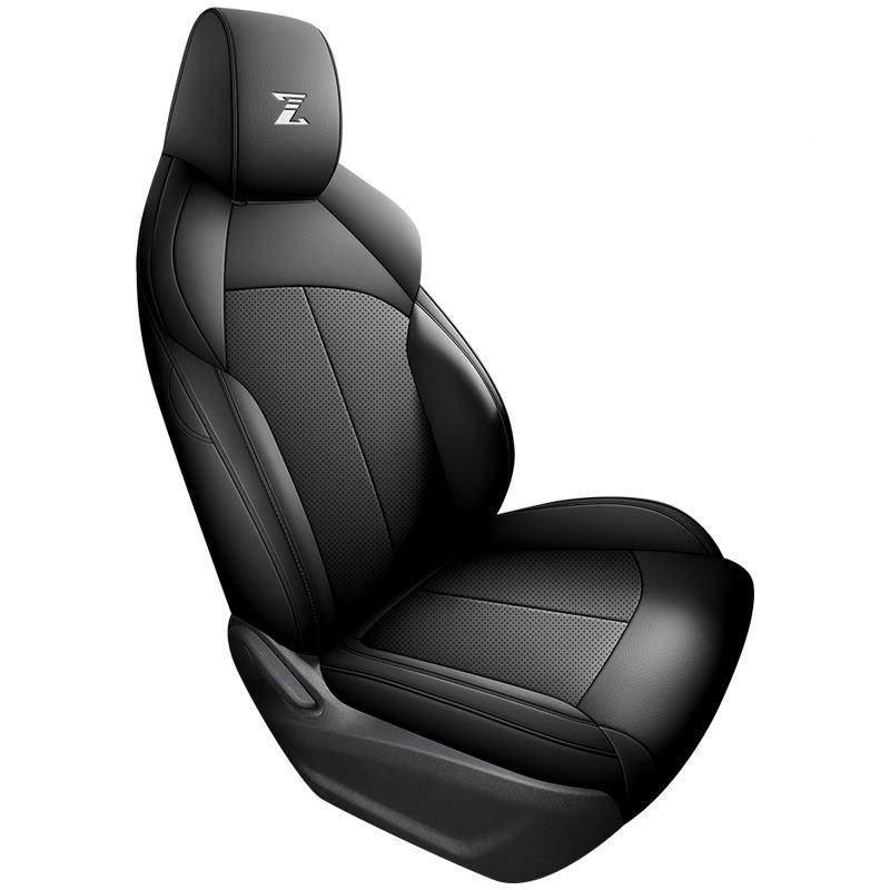 新款安长unz专用汽车座套四通季用全包围坐垫长安uniz皮TSS革座椅 - 图3