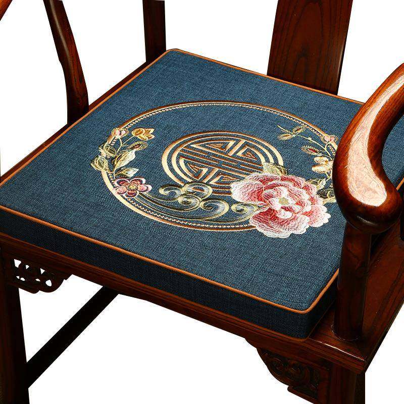 坐新中式茶椅垫HXR椅垫垫红木椅子垫子太师椅圈加厚海绵沙发座垫,淘宝优惠券,粉丝福利购,淘宝优惠卷