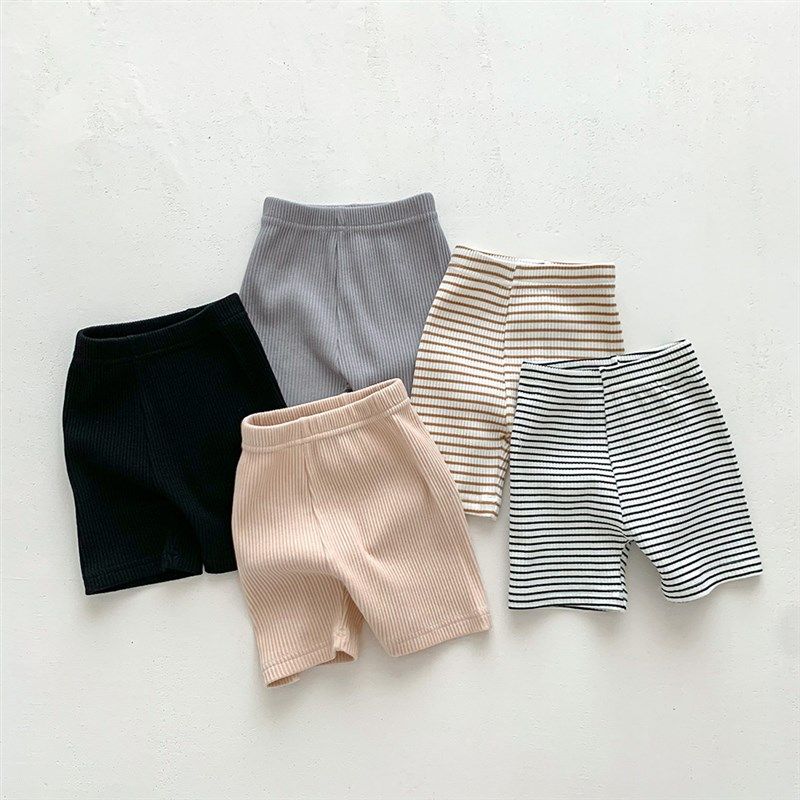 婴儿短裤夏装男女宝宝坑条五分裤薄款休闲打底裤儿童百搭中裤韩版,淘宝优惠券,粉丝福利购,淘宝优惠卷