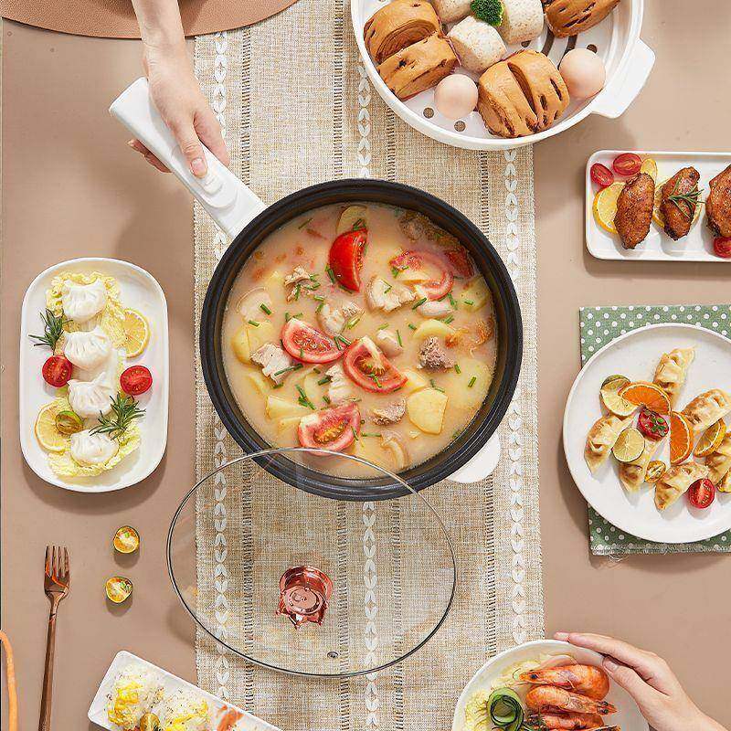 电炒锅蒸炒锅一体式VHZ炒菜锅电煮大功率多锅用功能家电火煮,淘宝优惠券,粉丝福利购,淘宝优惠卷