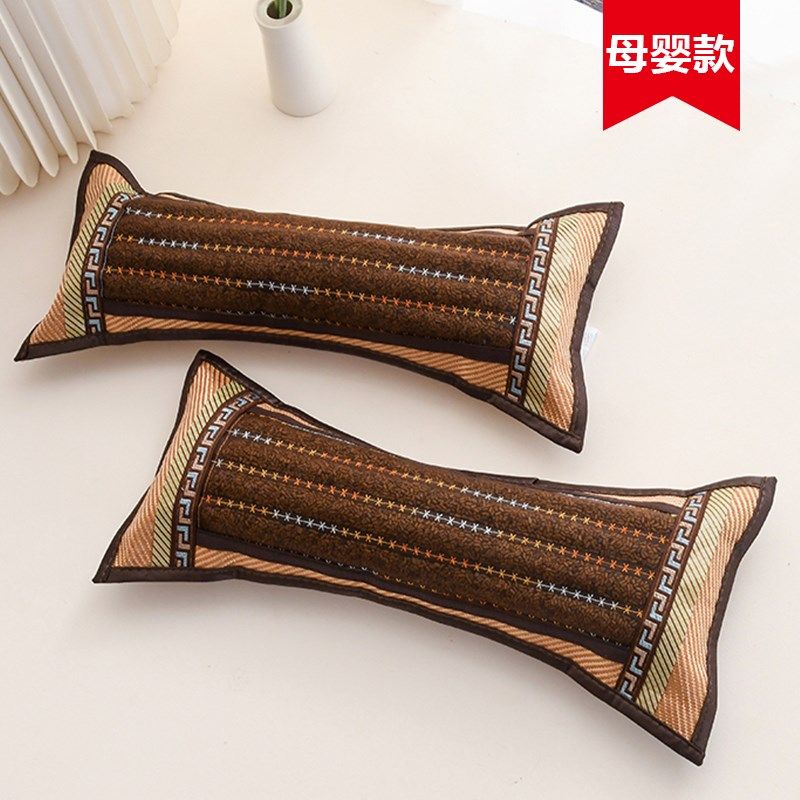 颈椎枕头夏季圆柱枕分区凉枕花草枕藤枕茶叶枕男凉枕单人护颈助眠,淘宝优惠券,粉丝福利购,淘宝优惠卷