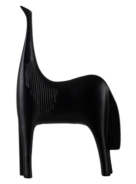 创意北欧家居客厅电视柜红酒柜摆件陶瓷工艺品马到成功生肖马摆设