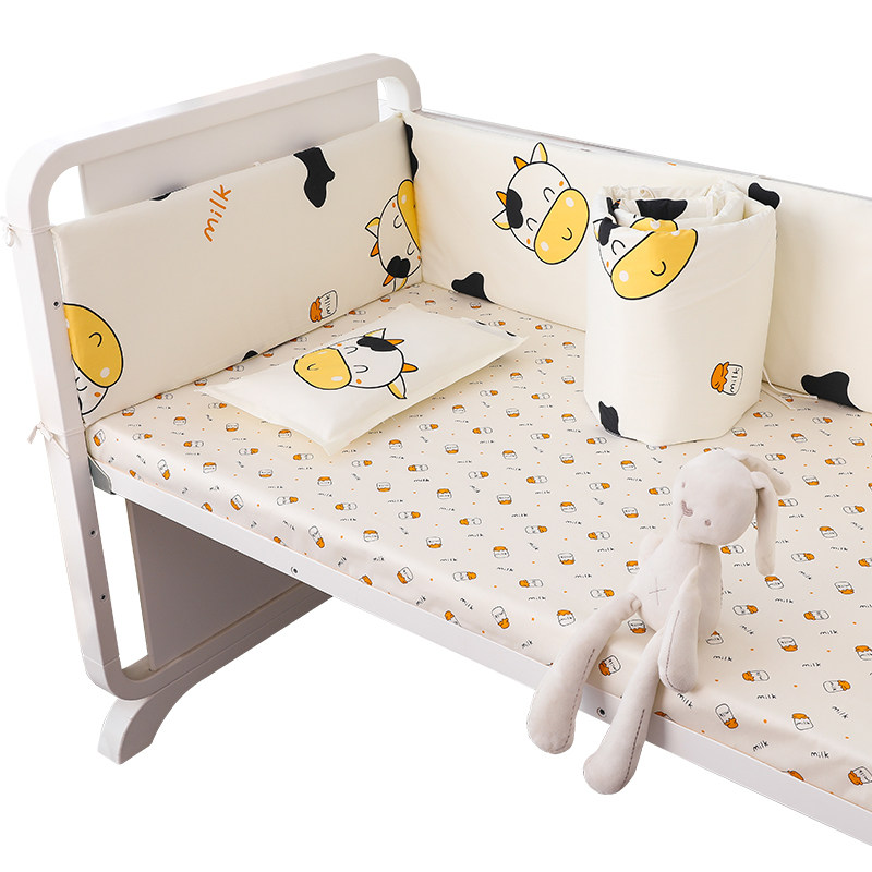 定做婴儿床床围 纯棉可拆洗防撞宝宝床围档儿童护栏床上用品套件,淘宝优惠券,粉丝福利购,淘宝优惠卷