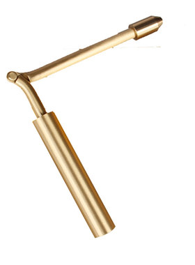 折叠款铜寻龙尺摆件  铜寻龙尺摆件