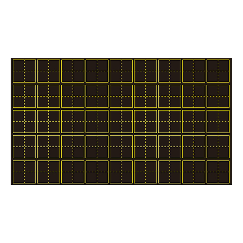 田字格黑板贴磁性加厚家用老师教学用的教具磁铁软黑板贴特大号 - 图2