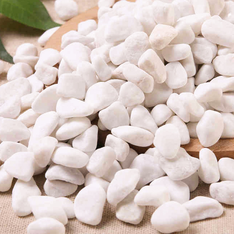 天然雨花石铺面盆栽花盆小白石子鹅卵石庭院造景装饰白色石头铺路,淘宝优惠券,粉丝福利购,淘宝优惠卷