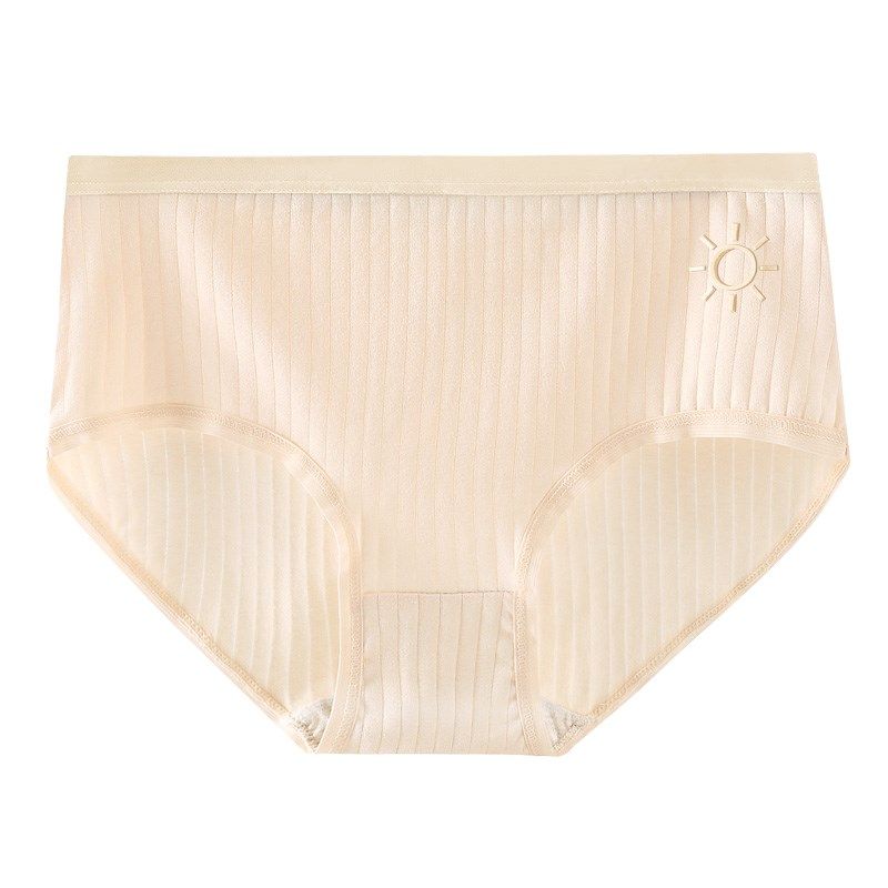 纯棉女士内裤短裤头女底裤少女学生无痕宽松大码中腰三角裤衩女秋,淘宝优惠券,粉丝福利购,淘宝优惠卷